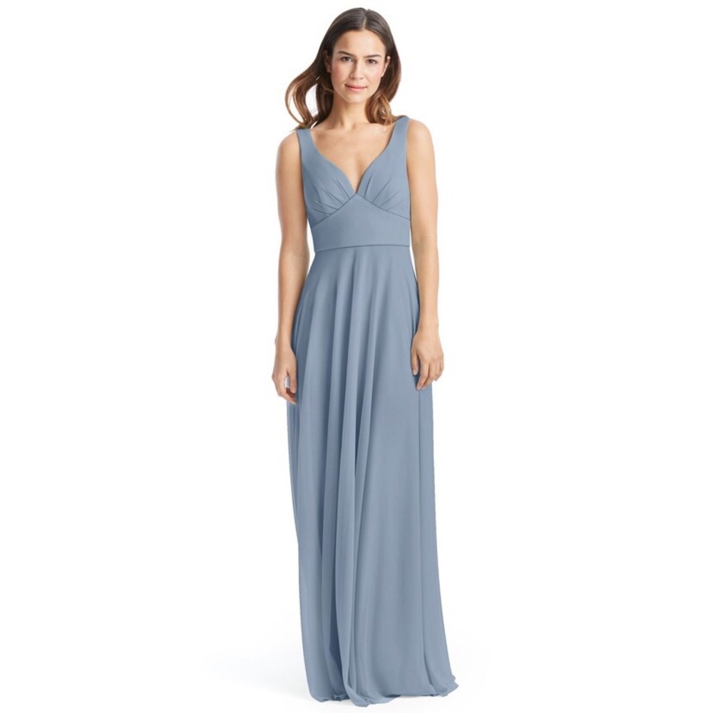 Azazie Bridesmaids Dress - Dusty Blue